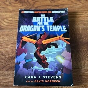 The Battle for the Dragon’s Temple by: Cara J. Stevens paperback graphic novel